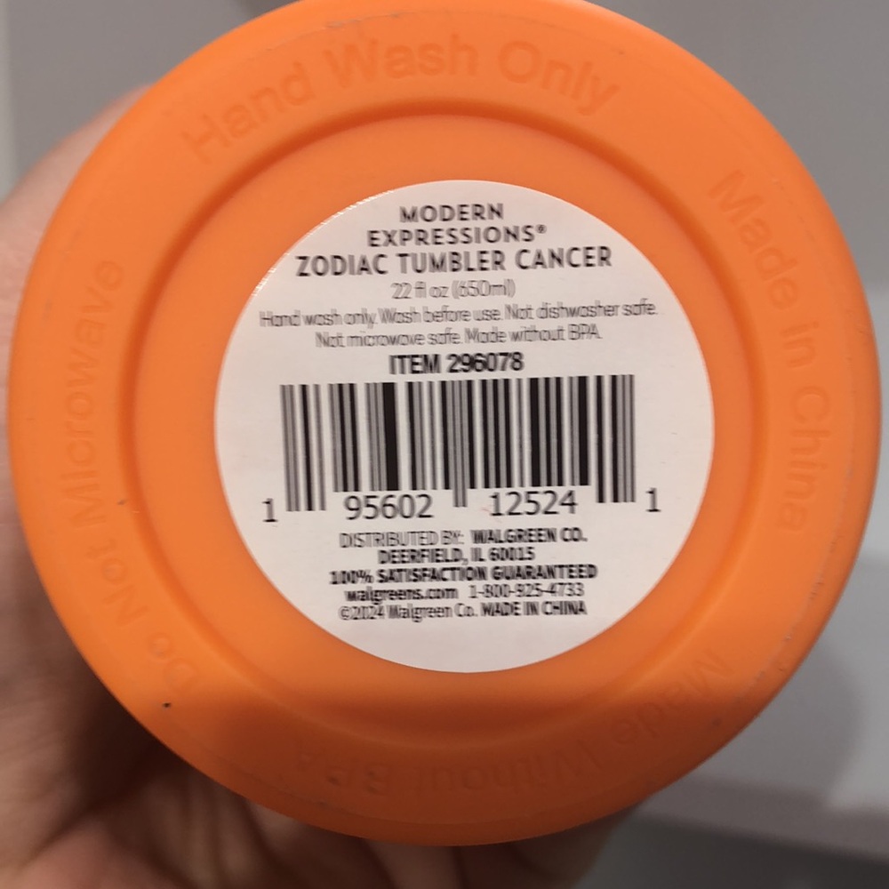 Modern expressions zodiac tumbler cancer edition 22fl oz - Picture 2 of 4